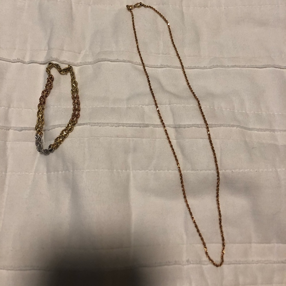 Two gold pieces